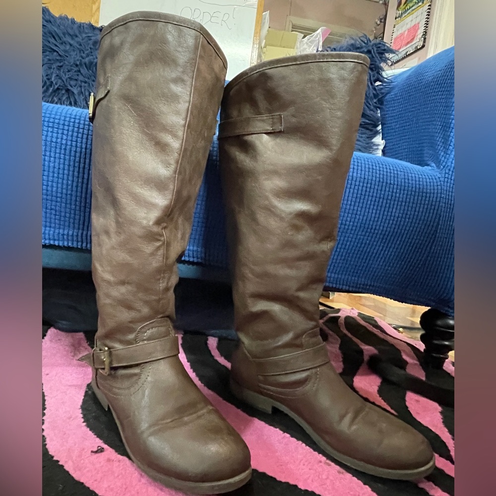Extra Wide Calf Riding Boots size 11